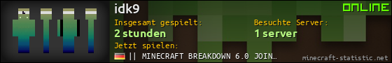 Benutzerleisten 560x90 für idk9