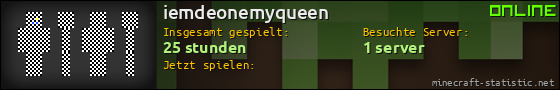 Benutzerleisten 560x90 für iemdeonemyqueen