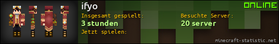 Benutzerleisten 560x90 für ifyo