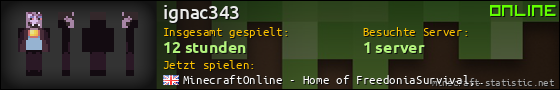 Benutzerleisten 560x90 für ignac343