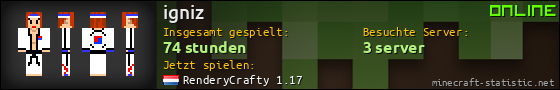 Benutzerleisten 560x90 für igniz