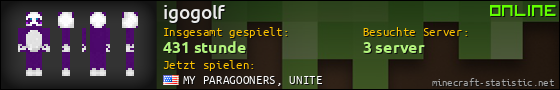 Benutzerleisten 560x90 für igogolf