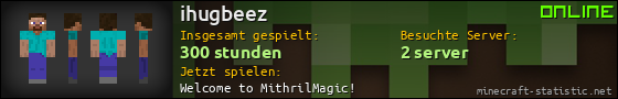 Benutzerleisten 560x90 für ihugbeez
