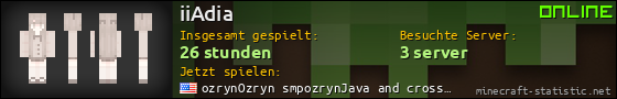 Benutzerleisten 560x90 für iiAdia