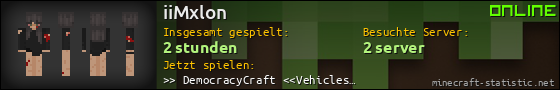 Benutzerleisten 560x90 für iiMxlon