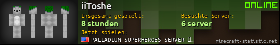 Benutzerleisten 560x90 für iiToshe