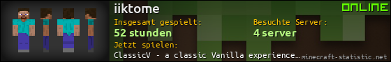 Benutzerleisten 560x90 für iiktome