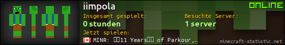 Benutzerleisten 560x90 für iimpola