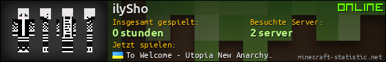 Benutzerleisten 560x90 für ilySho