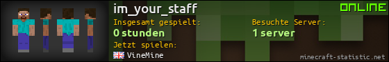 Benutzerleisten 560x90 für im_your_staff