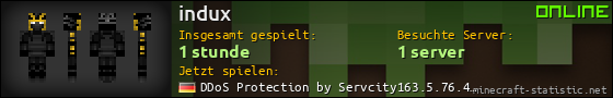 Benutzerleisten 560x90 für indux