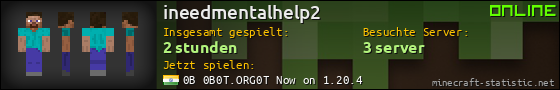 Benutzerleisten 560x90 für ineedmentalhelp2