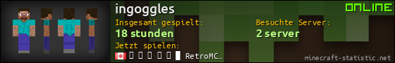 Benutzerleisten 560x90 für ingoggles