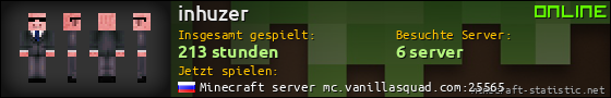 Benutzerleisten 560x90 für inhuzer