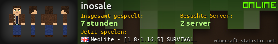 Benutzerleisten 560x90 für inosale