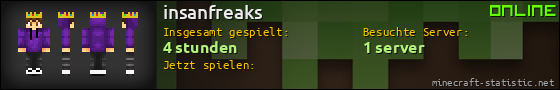 Benutzerleisten 560x90 für insanfreaks
