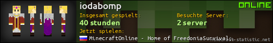 Benutzerleisten 560x90 für iodabomp