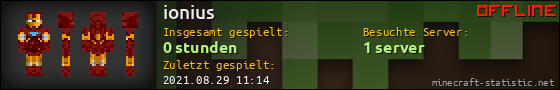 Benutzerleisten 560x90 für ionius