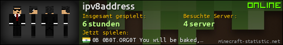 Benutzerleisten 560x90 für ipv8address