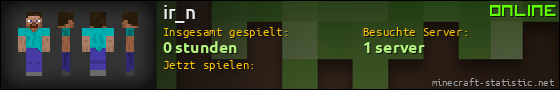 Benutzerleisten 560x90 für ir_n