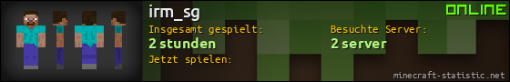 Benutzerleisten 560x90 für irm_sg