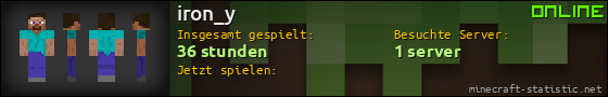 Benutzerleisten 560x90 für iron_y