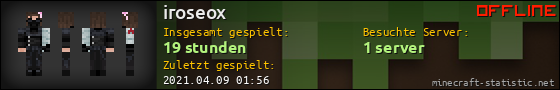Benutzerleisten 560x90 für iroseox