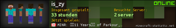 Benutzerleisten 560x90 für is_zy