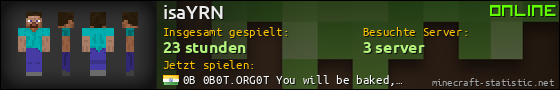 Benutzerleisten 560x90 für isaYRN