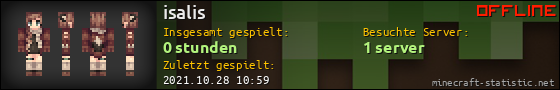 Benutzerleisten 560x90 für isalis