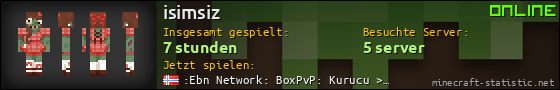 Benutzerleisten 560x90 für isimsiz
