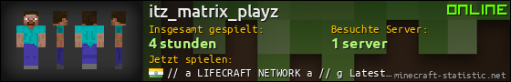 Benutzerleisten 560x90 für itz_matrix_playz