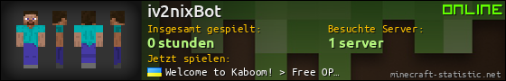 Benutzerleisten 560x90 für iv2nixBot