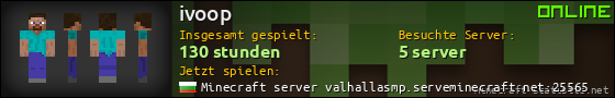 Benutzerleisten 560x90 für ivoop