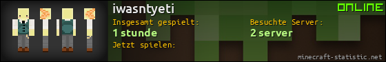 Benutzerleisten 560x90 für iwasntyeti