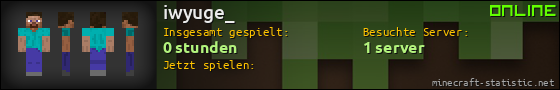Benutzerleisten 560x90 für iwyuge_
