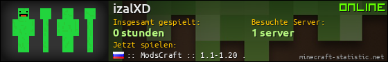 Benutzerleisten 560x90 für izalXD