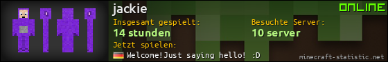 Benutzerleisten 560x90 für jackie