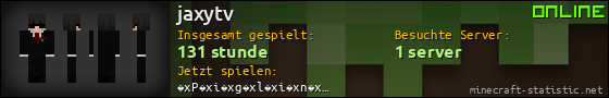 Benutzerleisten 560x90 für jaxytv