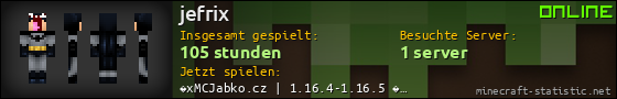 Benutzerleisten 560x90 für jefrix