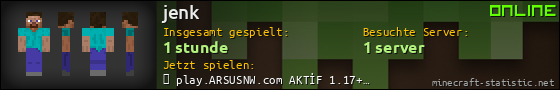 Benutzerleisten 560x90 für jenk