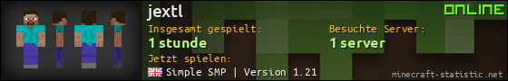 Benutzerleisten 560x90 für jextl