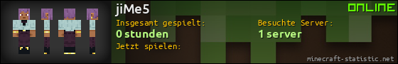 Benutzerleisten 560x90 für jiMe5