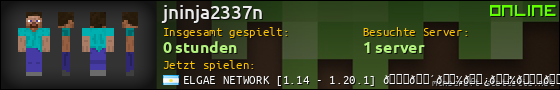 Benutzerleisten 560x90 für jninja2337n