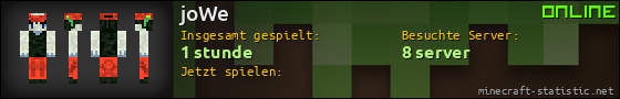 Benutzerleisten 560x90 für joWe