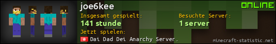 Benutzerleisten 560x90 für joe6kee