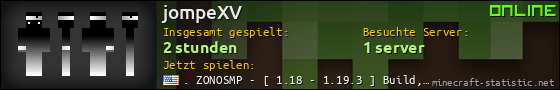 Benutzerleisten 560x90 für jompeXV