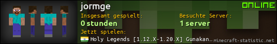 Benutzerleisten 560x90 für jormge