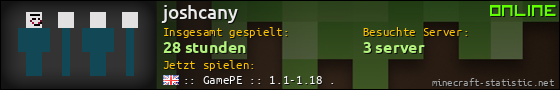 Benutzerleisten 560x90 für joshcany