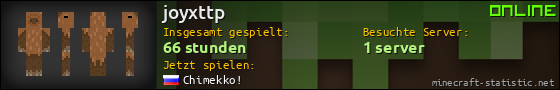 Benutzerleisten 560x90 für joyxttp